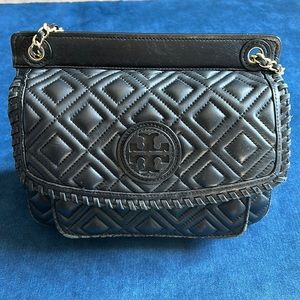 Tory Burch Quilted Saddle Bag